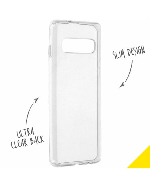 Accezz Clear Backcover Samsung Galaxy S10