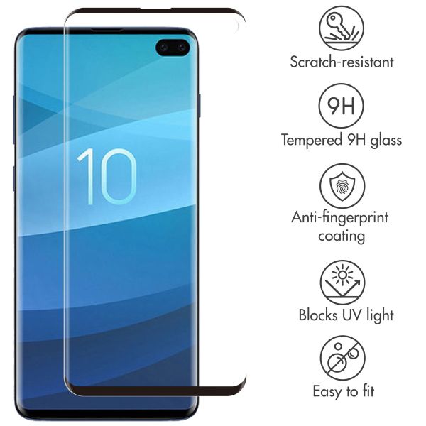 Selencia Gehard Glas Premium Screenprotector Samsung Galaxy S10 Plus