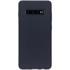 Liquid Silicone Backcover Samsung Galaxy S10 Plus - Blauw - Blauw / Blue