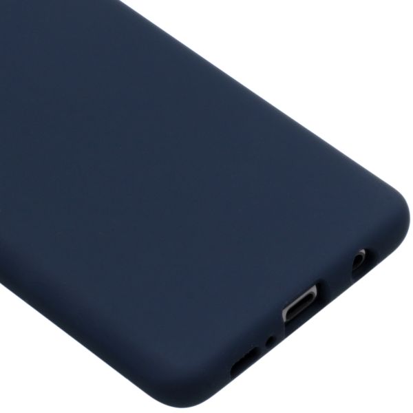 Liquid Silicone Backcover Samsung Galaxy S10 Plus - Blauw - Blauw / Blue