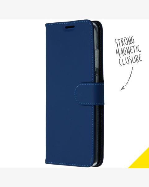 Accezz Wallet Softcase Bookcase Samsung Galaxy S20 Ultra - Blauw / Blau / Blue