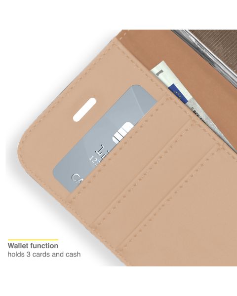 Wallet Softcase Booktype Samsung Galaxy S21 FE - Goud - Goud / Gold