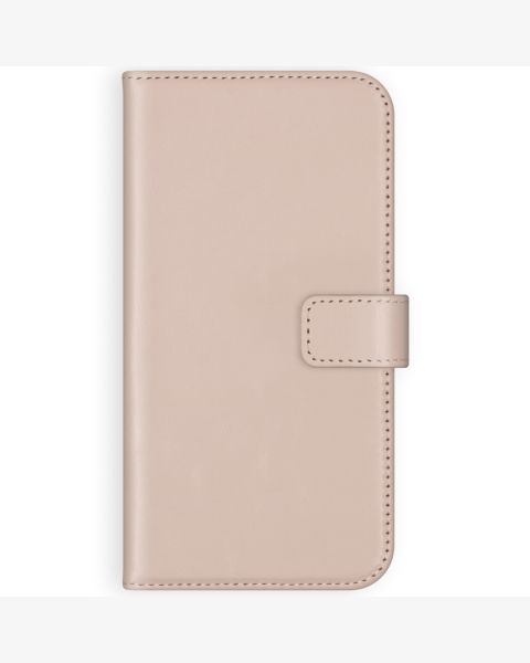 Selencia Echt Lederen Bookcase Samsung Galaxy S21 - Roze / Rosa / Pink