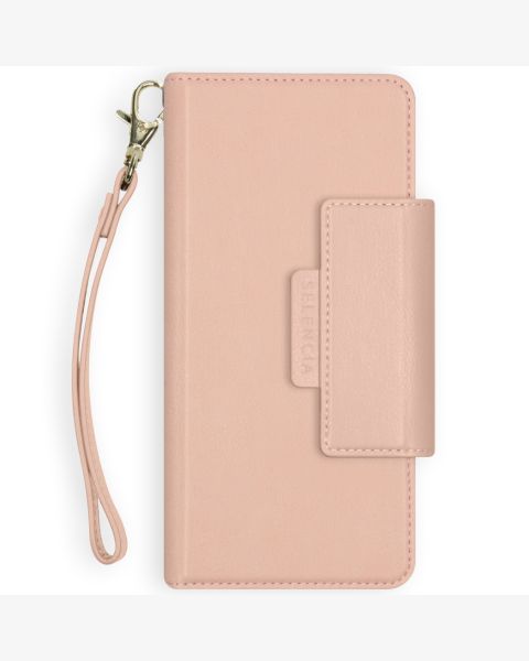 2-in-1 Uitneembare Vegan Lederen Bookcase Samsung Galaxy S21 - Roze / Pink