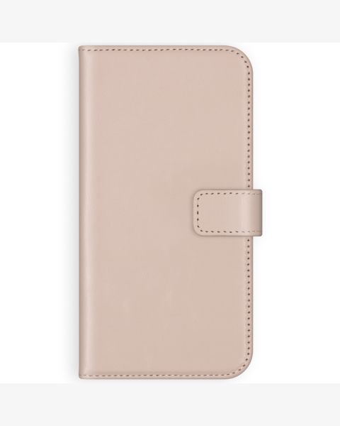 Selencia Echt Lederen Bookcase Samsung Galaxy S21 Plus - Roze / Rosa / Pink