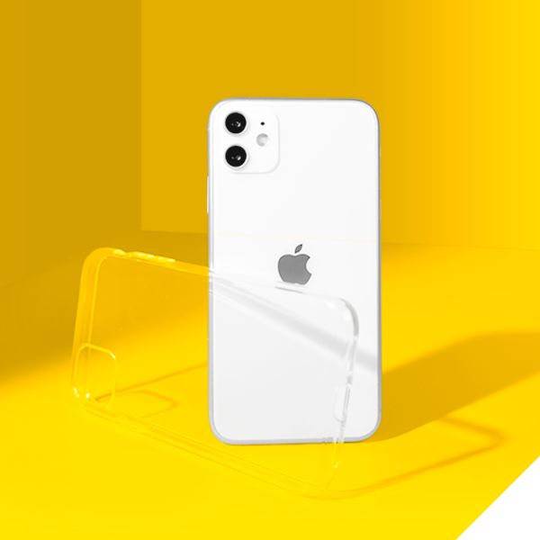 Accezz Clear Backcover iPhone Xs / X - Transparant / Transparent