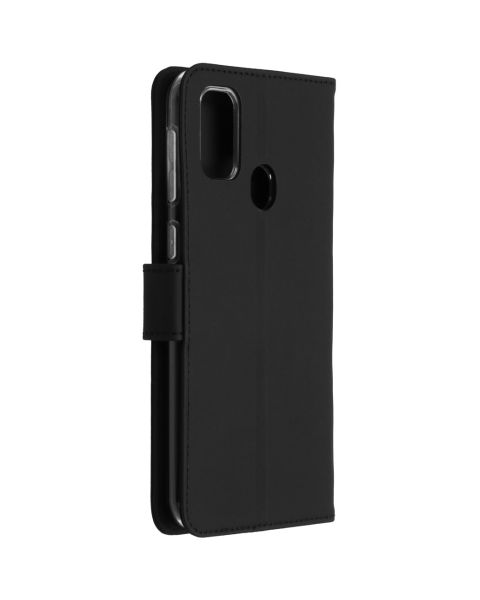 Accezz Wallet Softcase Bookcase Samsung Galaxy M30s / M21 - Zwart / Schwarz / Black