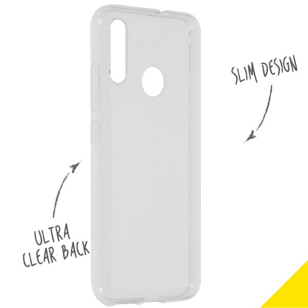 Accezz Clear Backcover Motorola Moto E6 Plus - Transparant / Transparent