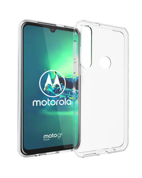 Accezz Clear Backcover Motorola Moto G8 Plus - Transparant / Transparent