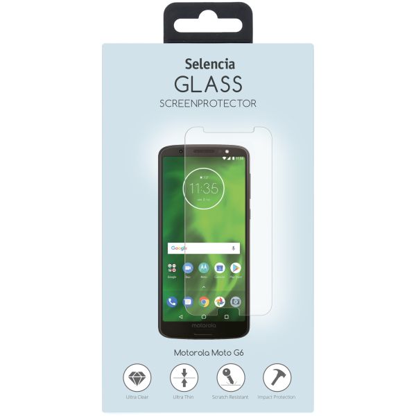 Selencia Gehard Glas Screenprotector Motorola Moto G6