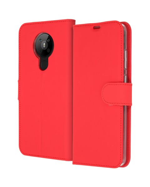 Accezz Wallet Softcase Bookcase Nokia 5.3 - Rood / Rot / Red