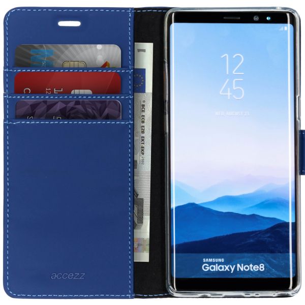 Wallet Softcase Booktype Samsung Galaxy Note 8 - Blauw / Blue