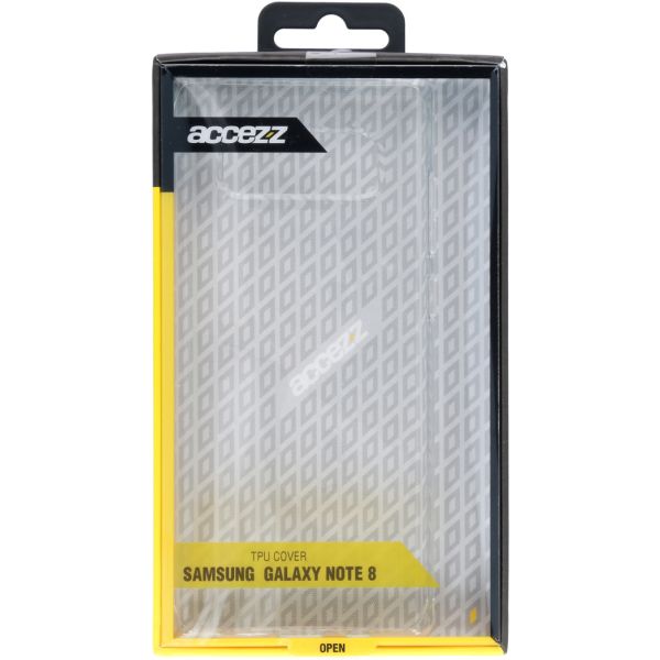 Clear Backcover Samsung Galaxy Note 8 - Transparant / Transparent