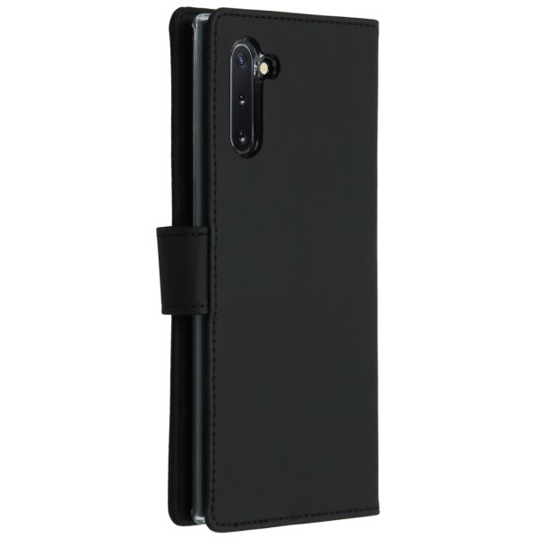 Accezz Wallet Softcase Bookcase Samsung Galaxy Note 10 - Zwart / Schwarz / Black