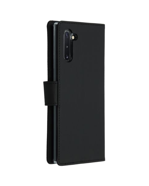 Accezz Wallet Softcase Bookcase Samsung Galaxy Note 10 - Zwart / Schwarz / Black