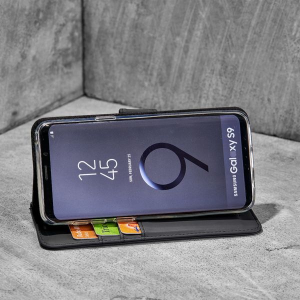Accezz Wallet Softcase Bookcase Samsung Galaxy Note 10 - Zwart / Schwarz / Black