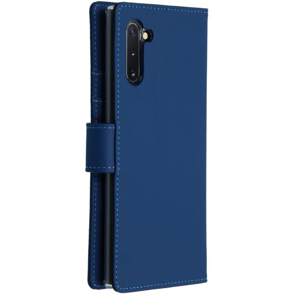 Wallet Softcase Booktype Samsung Galaxy Note 10 - Blauw - Blauw / Blue