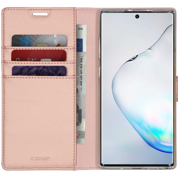 Wallet Softcase Booktype Samsung Galaxy Note 10 Plus - Rosé Goud / Rosé Gold