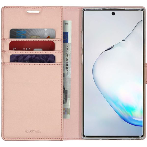 Wallet Softcase Booktype Samsung Galaxy Note 10 Plus - Rosé Goud / Rosé Gold