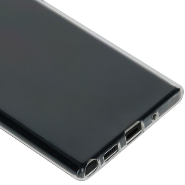 Accezz Clear Backcover Samsung Galaxy Note 10 Plus - Transparant / Transparent