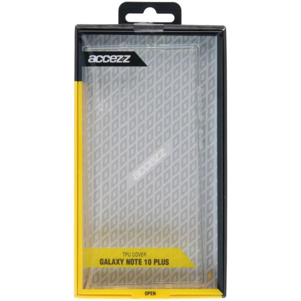 Accezz Clear Backcover Samsung Galaxy Note 10 Plus - Transparant / Transparent