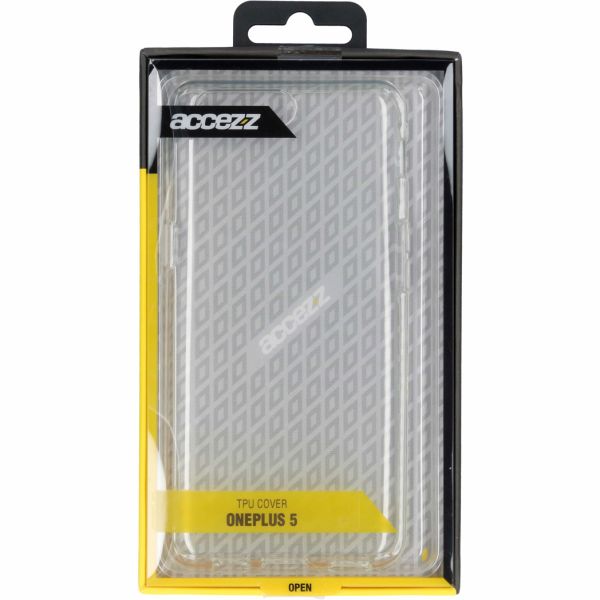 Clear Backcover OnePlus 5 - Transparant / Transparent