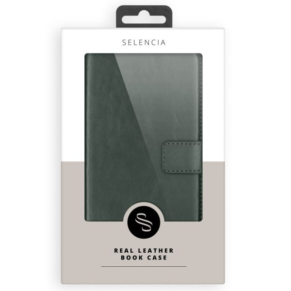 Echt Lederen Booktype OnePlus 7 - Groen - Groen / Green