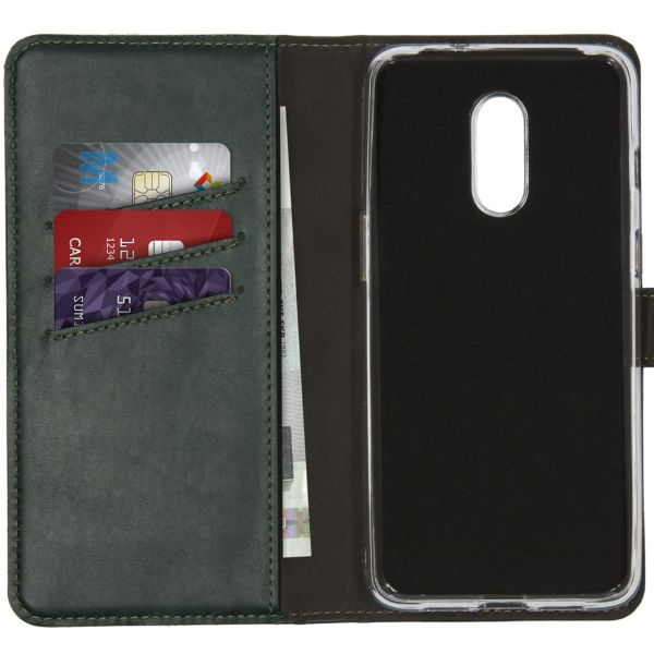 Echt Lederen Booktype OnePlus 7 - Groen - Groen / Green