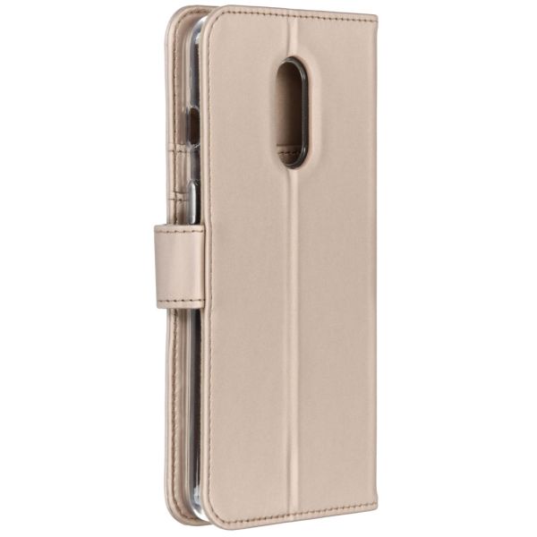 Wallet Softcase Booktype OnePlus 7 - Goud - Goud / Gold