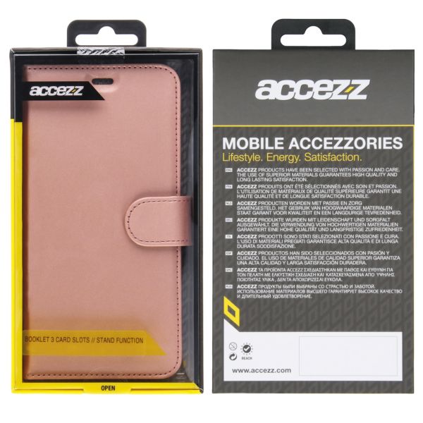 Wallet Softcase Booktype OnePlus 7 Pro - Rosé Goud - Rosé Goud / Rosé Gold
