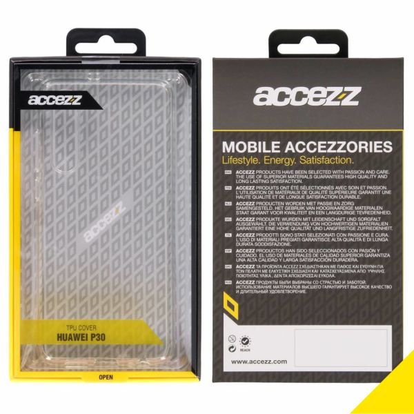 Accezz Clear Backcover Huawei P30 - Transparant / Transparent