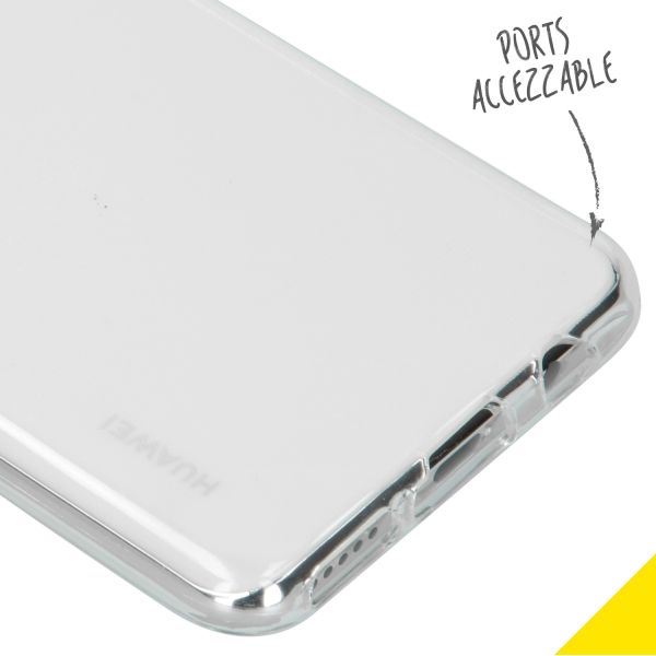 Accezz Clear Backcover Huawei P30 Lite - Transparant / Transparent