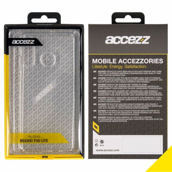 Accezz Clear Backcover Huawei P30 Lite - Transparant / Transparent