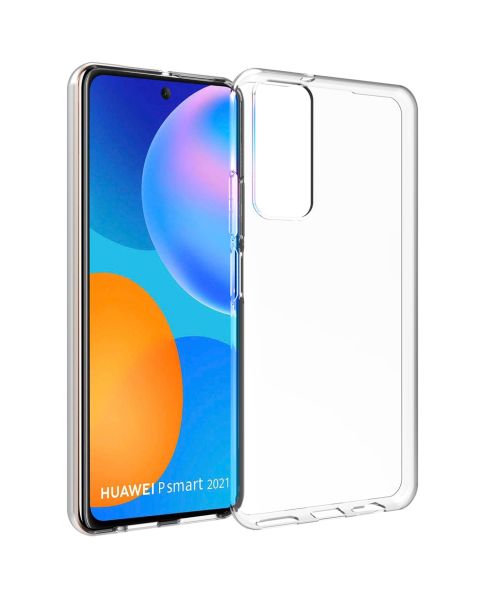 Accezz Clear Backcover Huawei P Smart (2021) - Transparant / Transparent