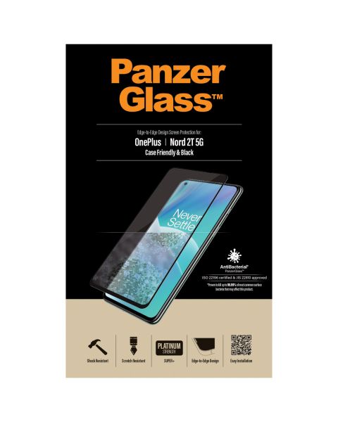 PanzerGlass Anti-Bacterial Case Friendly Screenprotector OnePlus Nord 2T