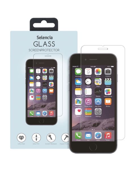 Selencia Gehard Glas Screenprotector iPhone SE (2022 / 2020)