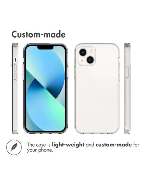 Accezz Clear Backcover iPhone 13 - Transparant / Transparent
