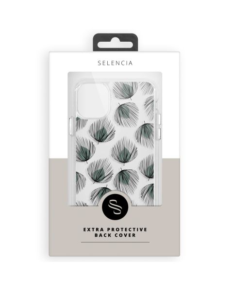 Selencia Zarya Fashion Extra Beschermende Backcover iPhone 13 - Feathers