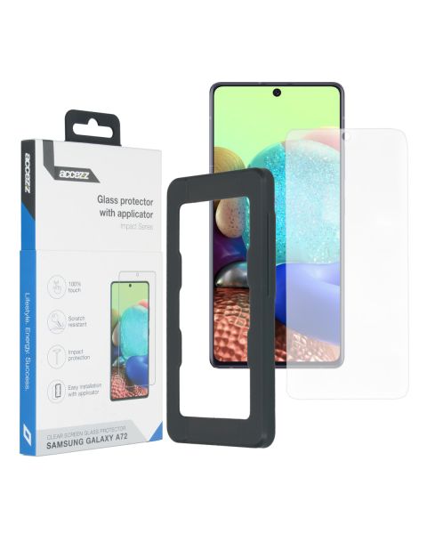 Accezz Glass Screenprotector + Applicator Samsung Galaxy A72 / M53