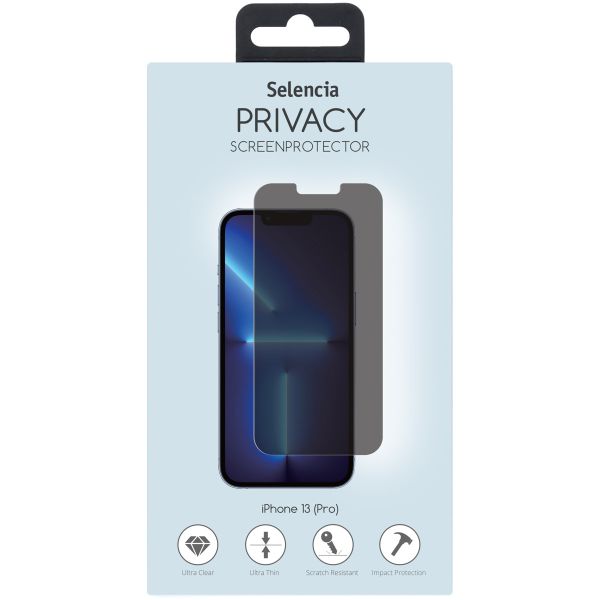 Selencia Gehard Glas Privacy Screenprotector iPhone 13 Pro Max / 14 Plus