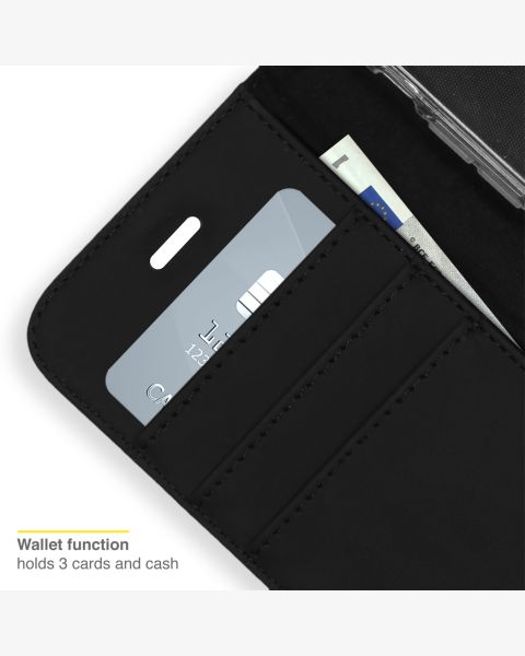 Accezz Wallet Softcase Bookcase Xiaomi Mi 10 Lite - Zwart / Schwarz / Black