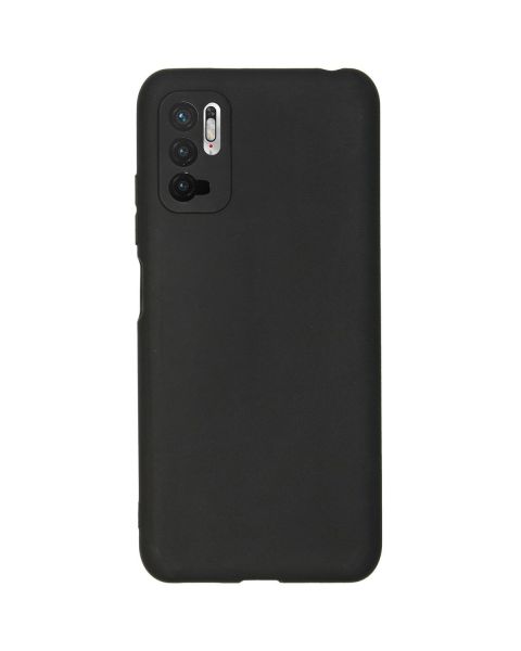 Accezz Color Backcover Xiaomi Redmi Note 10 (5G) - Zwart / Schwarz / Black