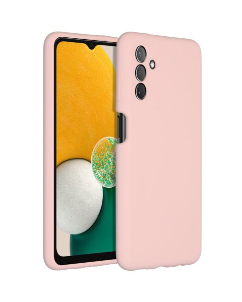 Accezz Liquid Silicone Backcover Samsung Galaxy A13 (5G) / A04s - Roze / Rosa / Pink