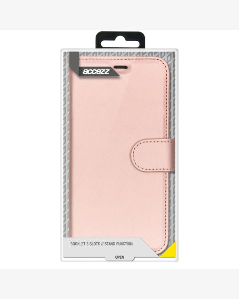 Accezz Wallet Softcase Bookcase Samsung Galaxy A53 - Rosé Goud / Roségold