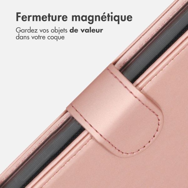 Accezz Wallet Softcase Bookcase Samsung Galaxy A53 - Rosé Goud / Roségold