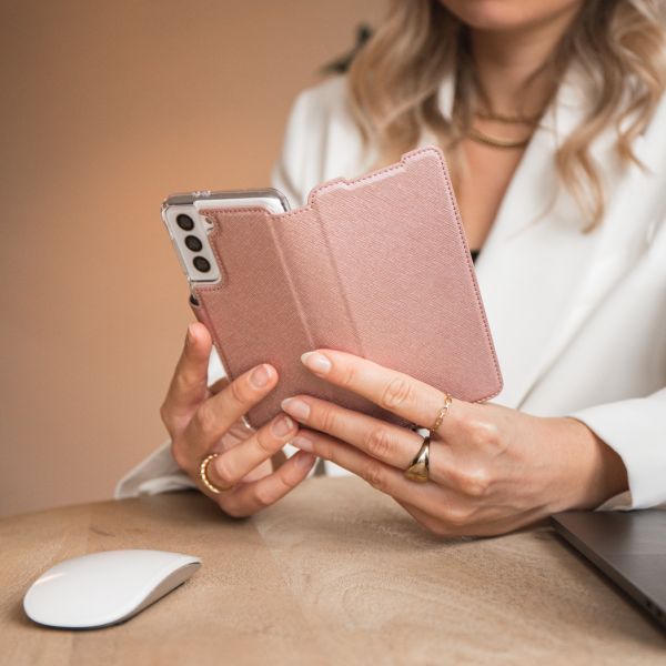 Accezz Xtreme Wallet Bookcase Samsung Galaxy A53 - Rosé Goud / Roségold