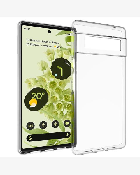Accezz Clear Backcover Google Pixel 6 Pro - Transparant / Transparent