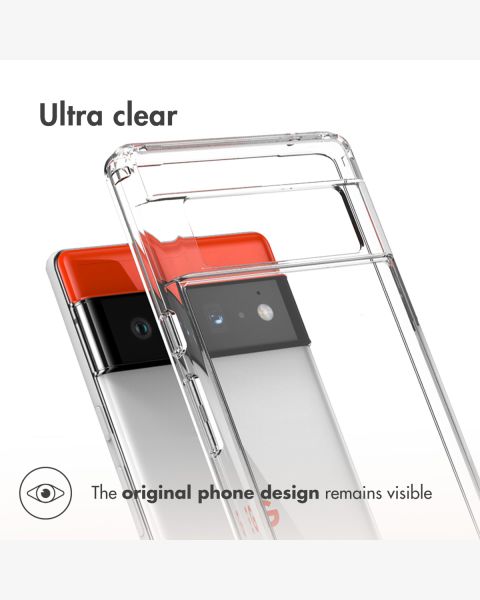 Accezz Xtreme Impact Backcover Google Pixel 6 Pro - Transparant / Transparent