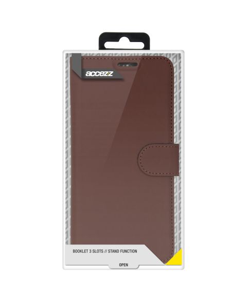 Accezz Wallet Softcase Bookcase Oppo A94 (5G) - Donkerbruin / Dunkelbraun  / Dark Brown