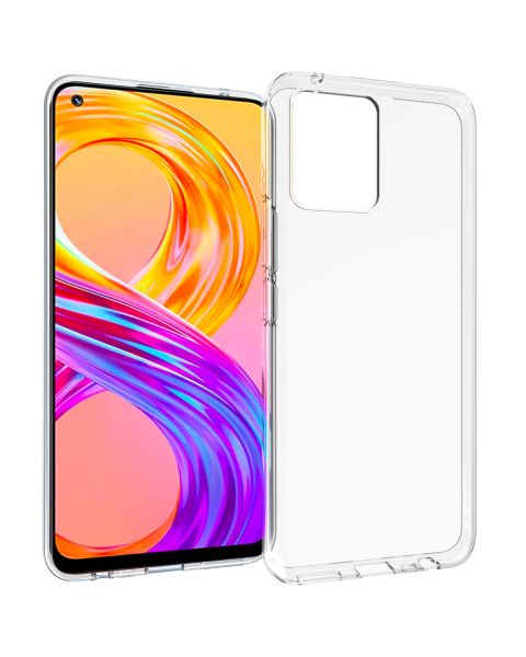 Accezz Clear Backcover Realme 8 (Pro) - Transparant / Transparent